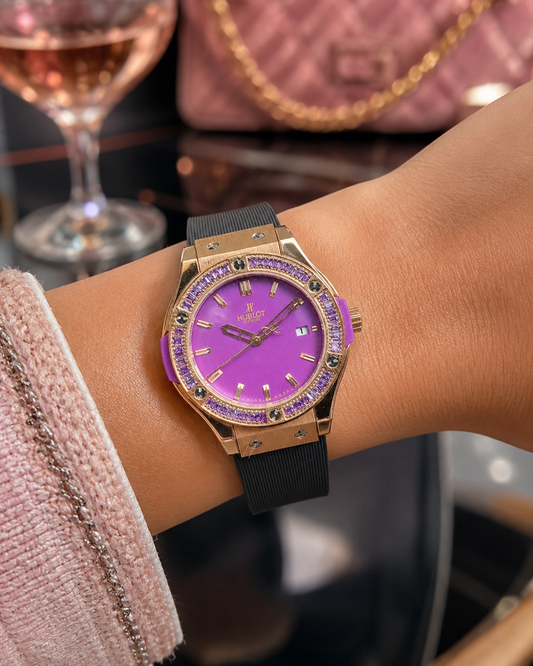 HUBLOT CLASSIC FUSION DIAMONDS DAMA - 36MM