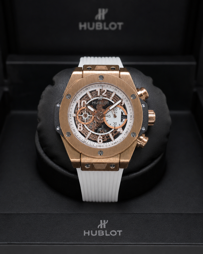 HUBLOT BIG BANG UNICO KING GOLD SKELETON – 45 MM