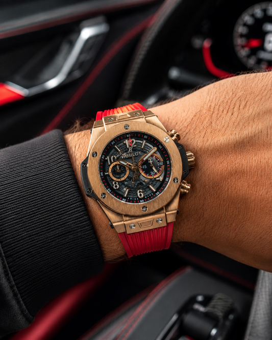 HUBLOT BIG BANG UNICO KING GOLD SKELETON CABALLERO – 45 MM
