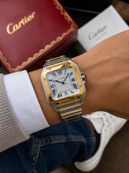 CARTIER SANTOS DE CARTIER BICOLOR – 40 MM