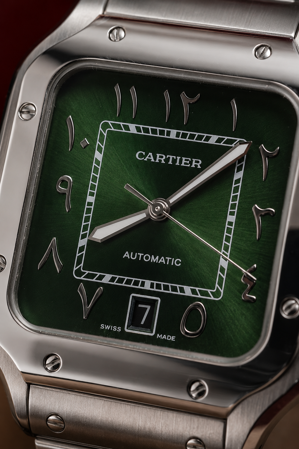 SANTOS DE CARTIER VERDE ARABIANS – 40 MM