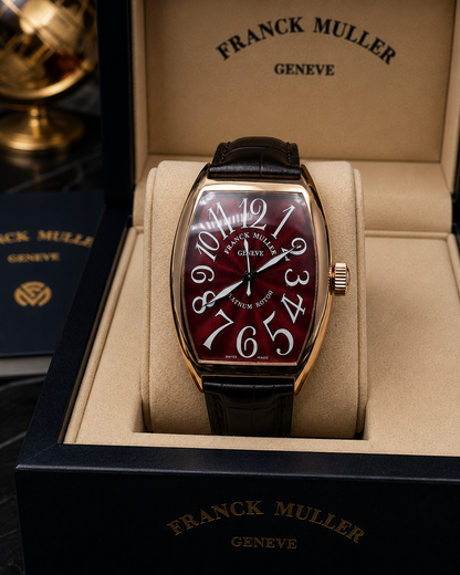 FRANCK MULLER CINTRÉE CURVEX PLATINUM ROTOR CABALLERO – 43 MM