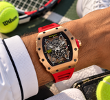 RICHARD MILLE RM 35-02 RAFAEL NADAL AUTOMÁTICO – ROSE GOLD & RED