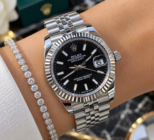 ROLEX DATEJUST 31 MM DAMA – ESFERA NEGRA