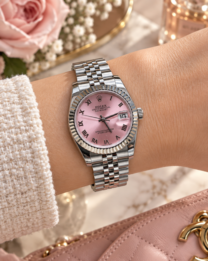 ROLEX DATEJUST 31 MM DAMA – ESFERA ROSA