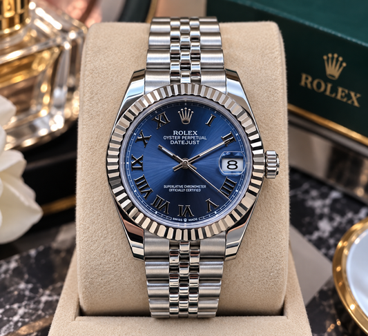 ROLEX DATEJUST 31 MM DAMA – ESFERA AZUL