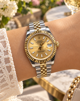 ROLEX DATEJUST DAMA 31 MM – ESFERA CHAMPAGNE