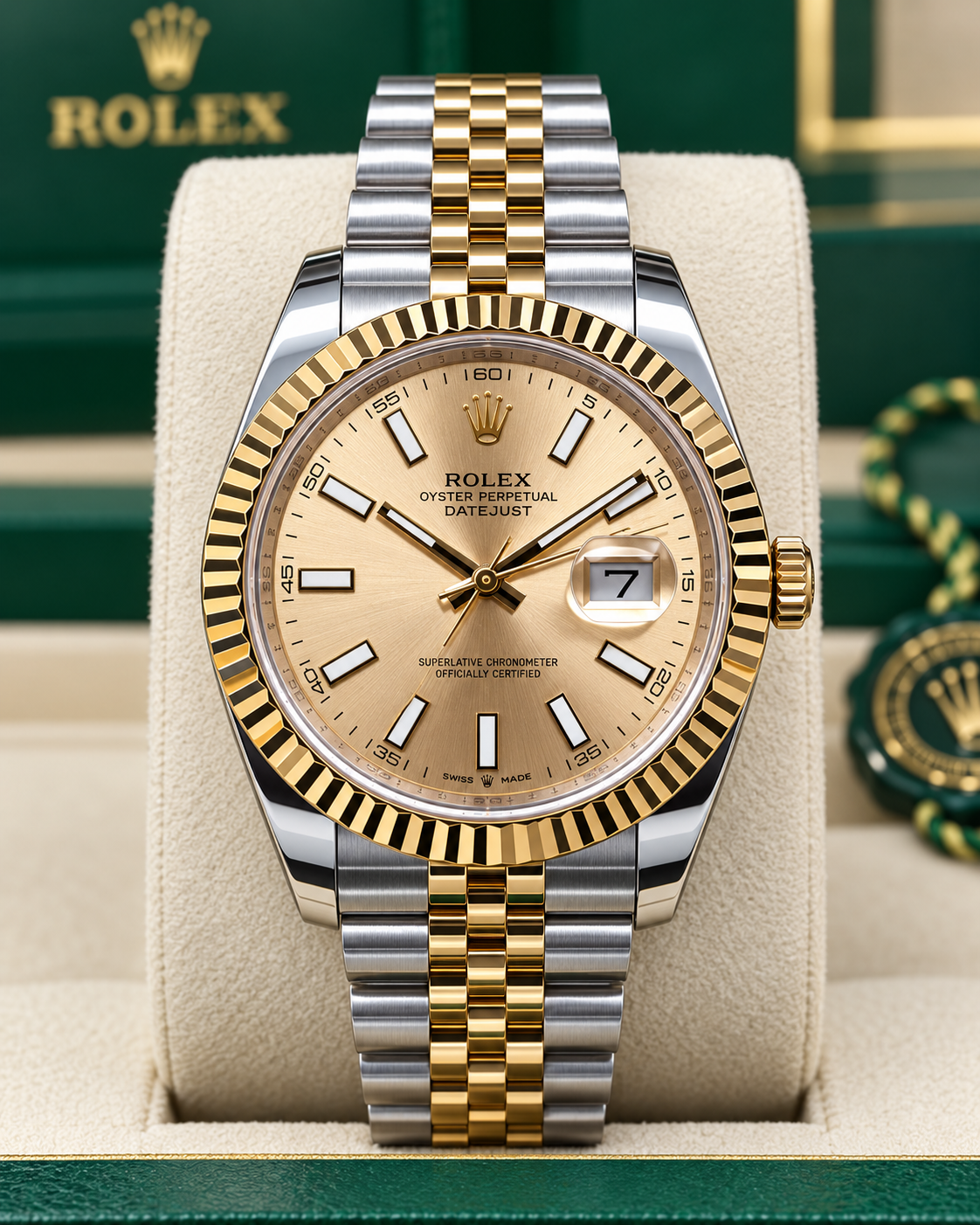 ROLEX DATEJUST CABALLERO 41 MM