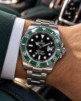 ROLEX SUBMARINER STARBUCKS 41 MM – ESFERA NEGRA Y BISEL VERDE