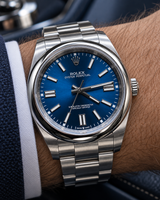 ROLEX OYSTER PERPETUAL 41 MM – ESFERA AZUL Y BRAZALETE OYSTER